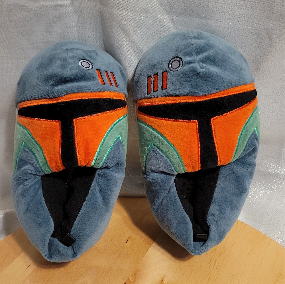 Gap Kids Star Wars Boba Fett Slippers Kid’s Size 10-11 Like New